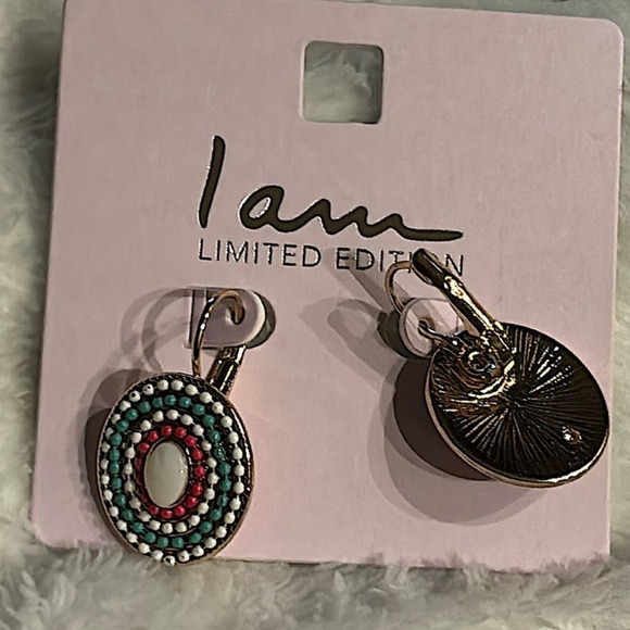 I Am - Limited Edition - Gold Boho Dangle Earrings - Picture 3 of 5